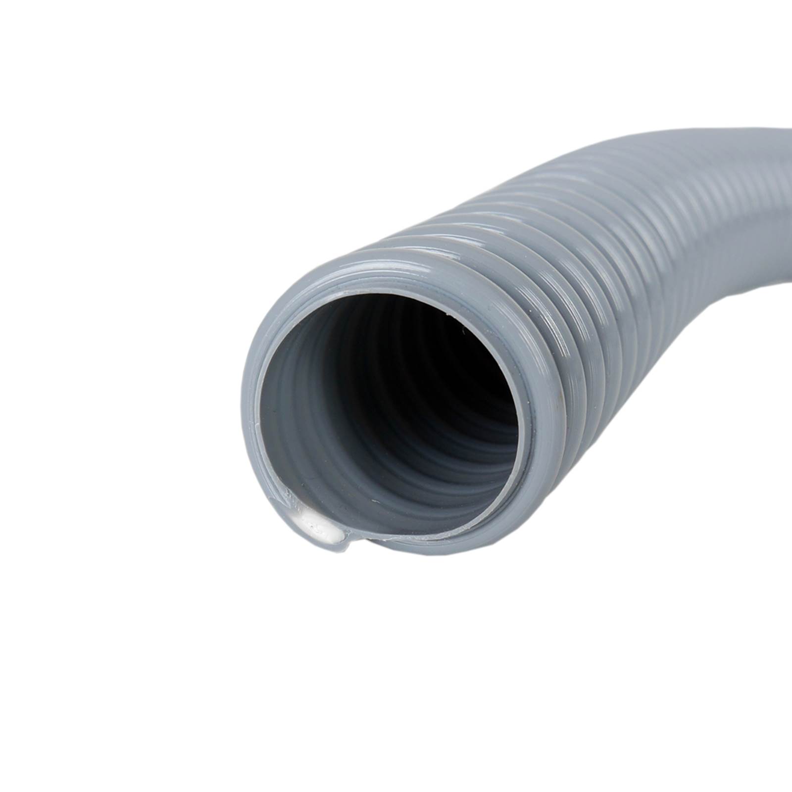 PVC vakuumslange, let og fleksibel, Espiroair, grå PVC vakuumslange, let og fleksibel, Espiroair, grå