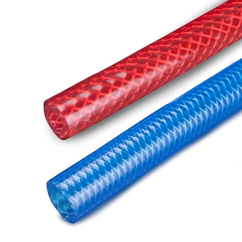 Trykslange PVC - rød/blå Trykslange PVC - rød/blå