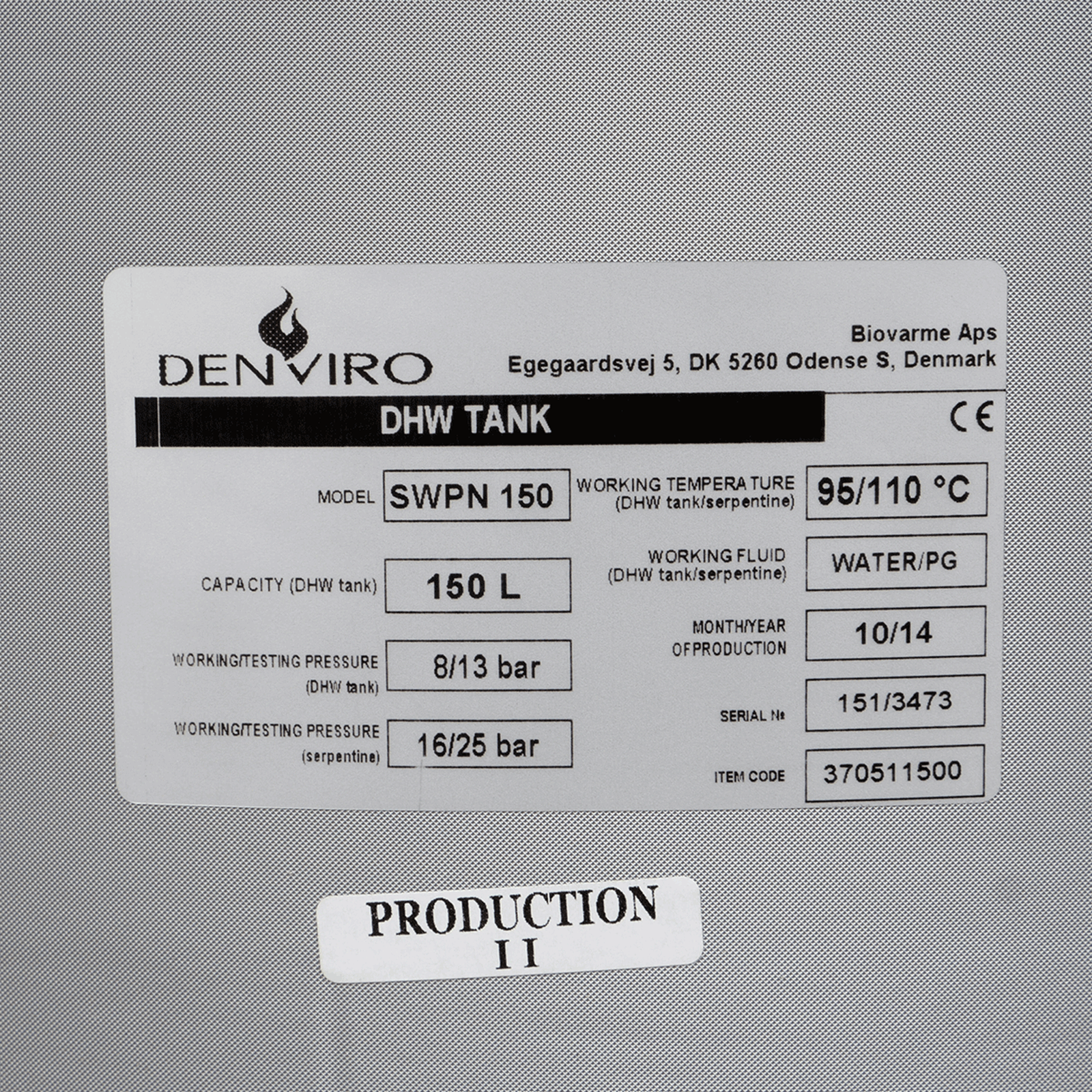 Godkendt varmtvandsbeholdere Godkendt varmtvandsbeholdere