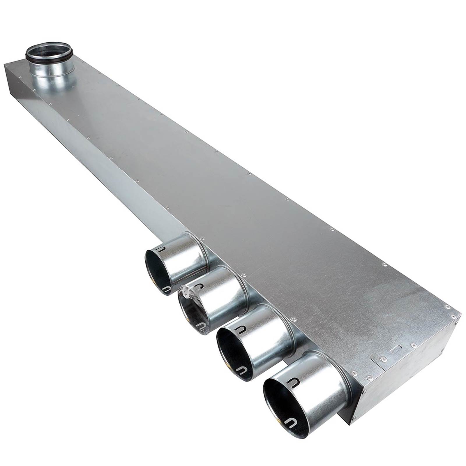 TriaAir fordelerboks nippel ø125 - 4 muffer (venstre) TriaAir fordelerboks nippel ø125 - 4 muffer (venstre)