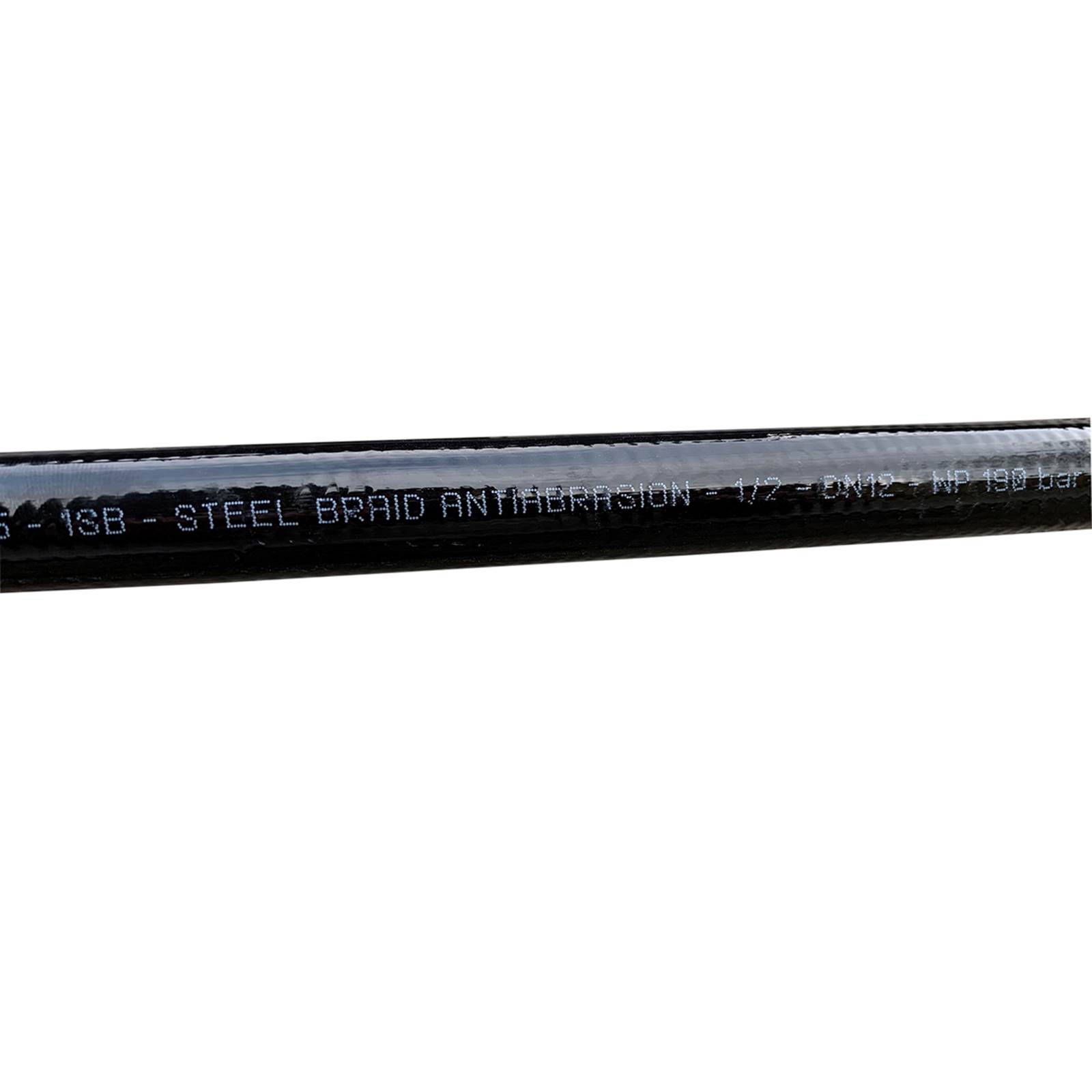 Kanalspuleslange,  fleksibel og med stålindlæg. Kanalspuleslange,  fleksibel og med stålindlæg.