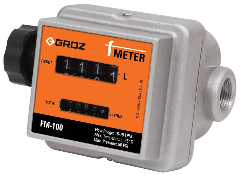 Benzin/dieseltæller 4-cifret. Groz Benzin/dieseltæller 4-cifret. Groz