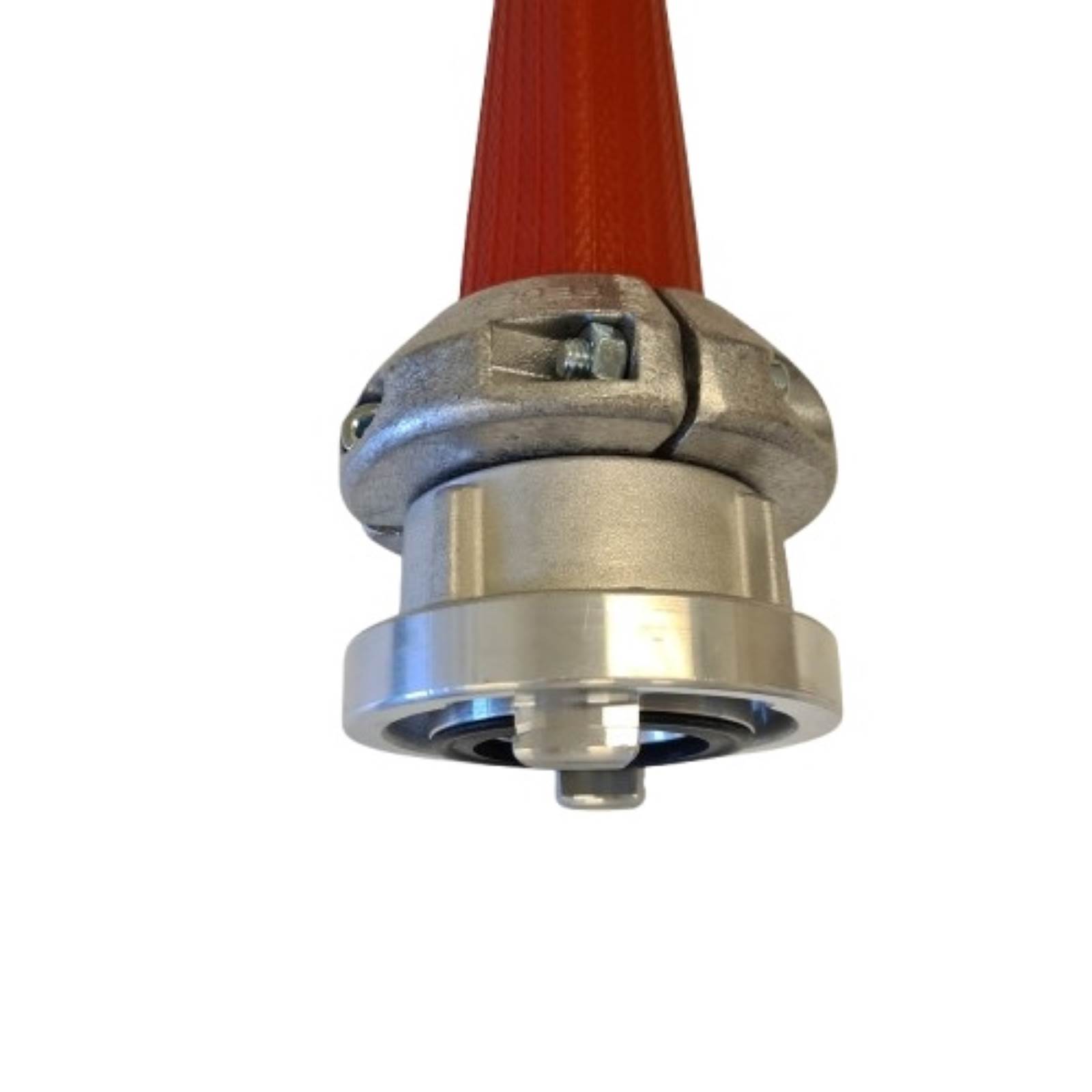 Kobling med klemring monteret Kobling med klemring monteret