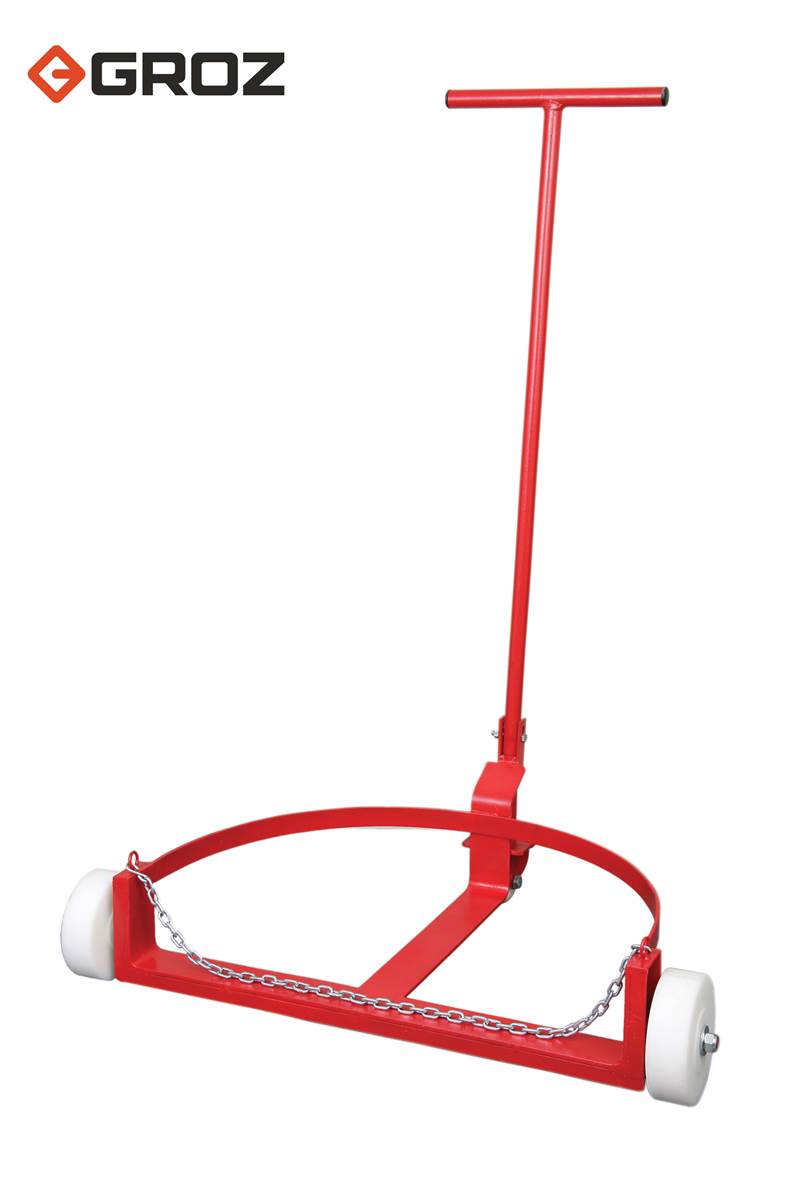 Tromlevogn til 1/1 tromler i lavprofil design, Groz Tromlevogn til 1/1 tromler i lavprofil design, Groz
