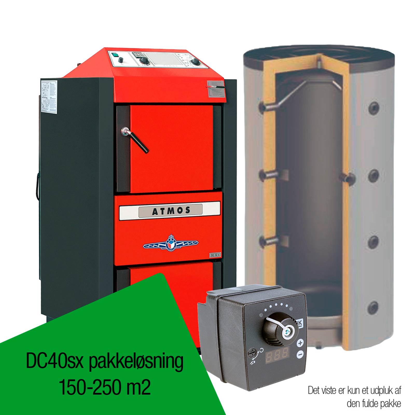 Atmos DC40s brændefyringsanlæg Atmos DC40s brændefyringsanlæg