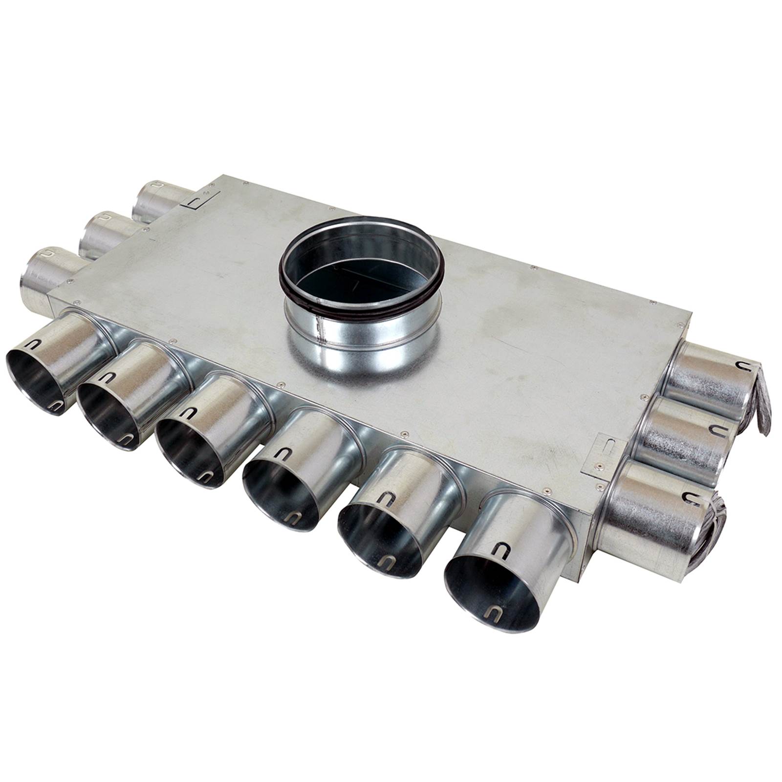 TriaAir Fordelerboks - ø200 nippel, 12 muffer - ø75 TriaAir Fordelerboks - ø200 nippel, 12 muffer - ø75