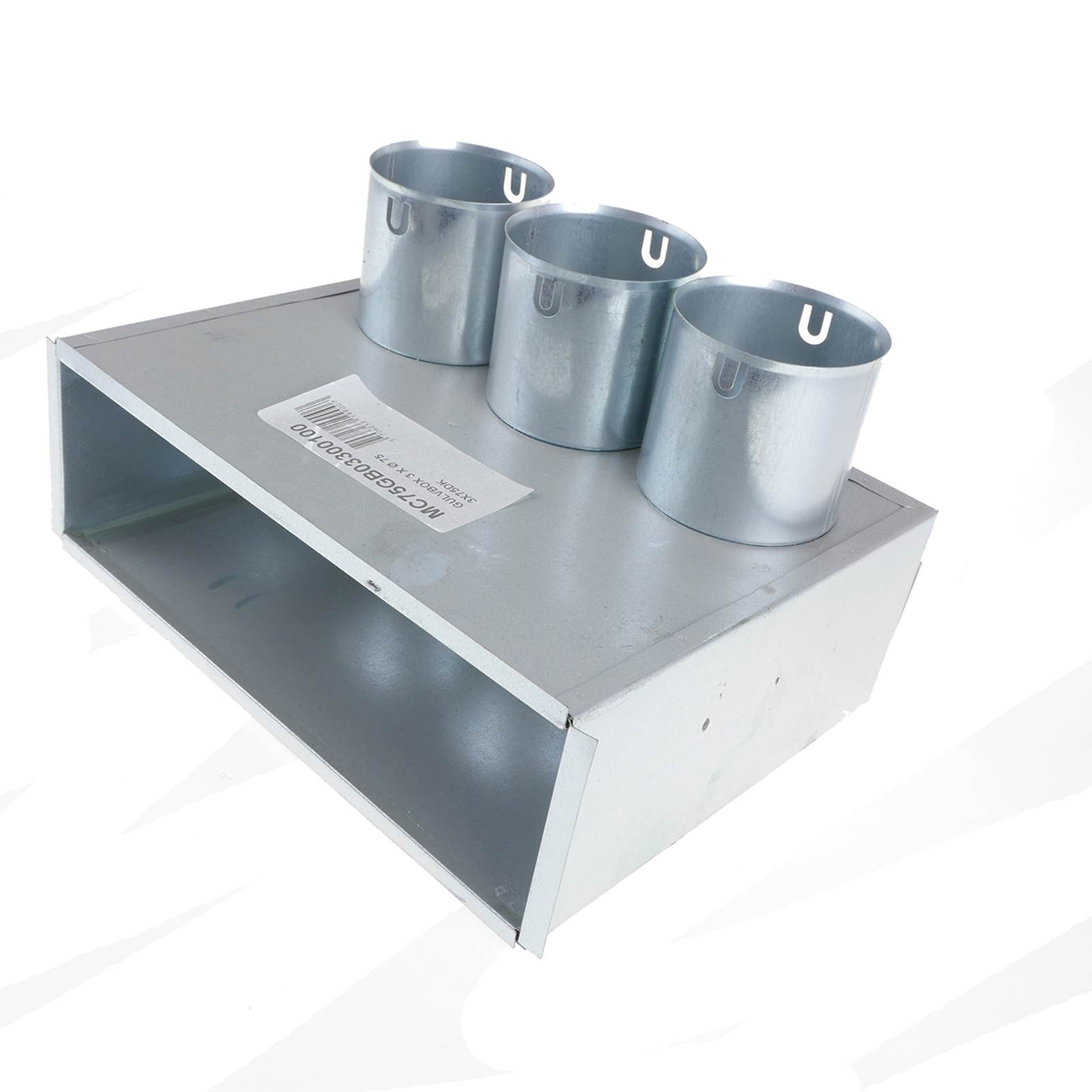 TriaAir Gulvboks - 3 muffer ø75 H200  TriaAir Gulvboks - 3 muffer ø75 H200