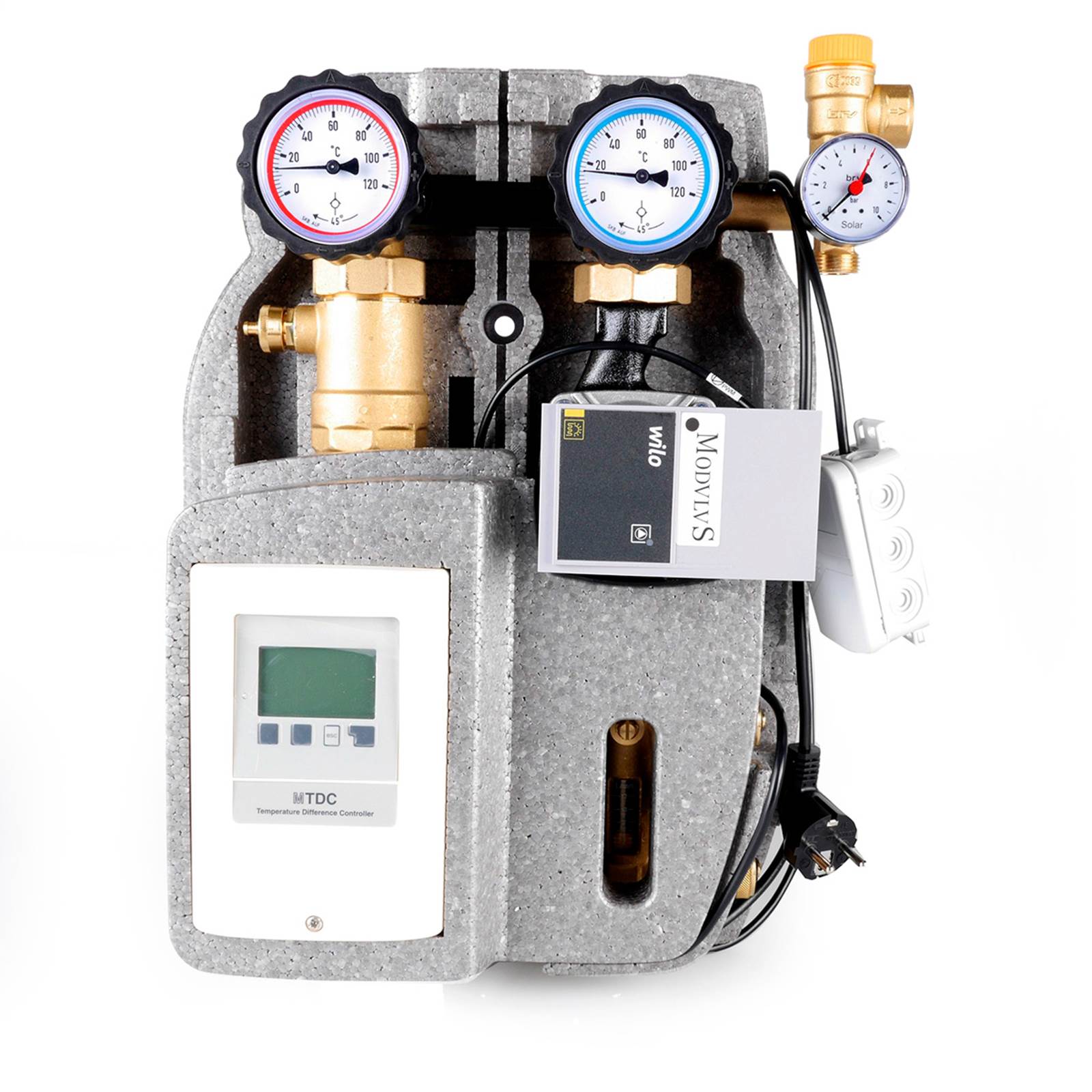 2-strengs solvarmestyring 2-strengs solvarmestyring