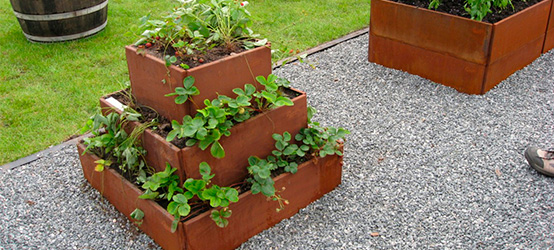 Odlingslådeset - Pyramid 3 nivåer