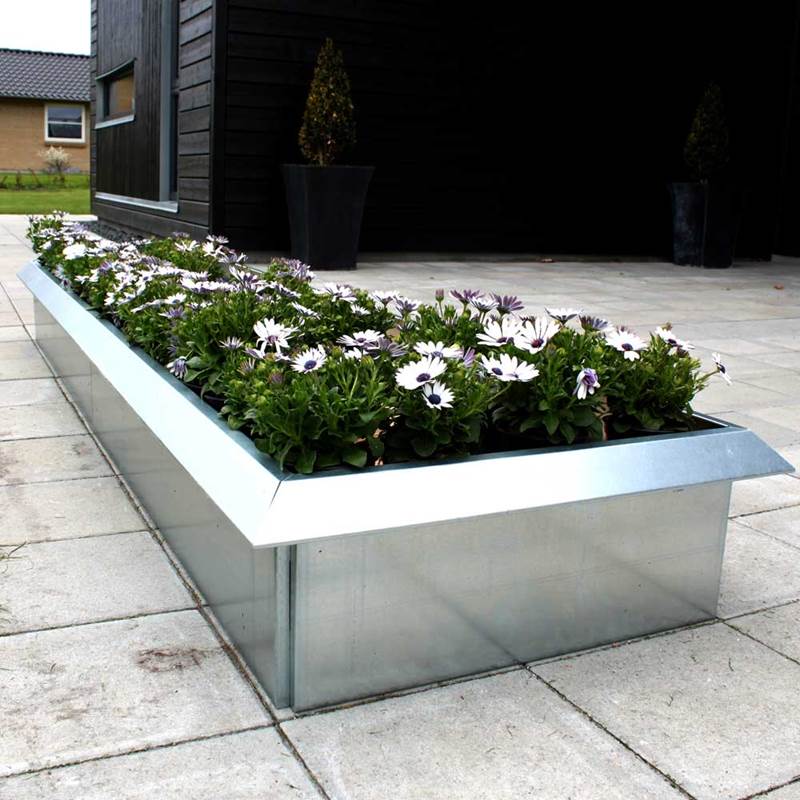 Sneglehegn Land Classic, galvaniseret (Bredde: 60 cm) Sneglehegn Land Classic, galvaniseret (Bredde: 60 cm)