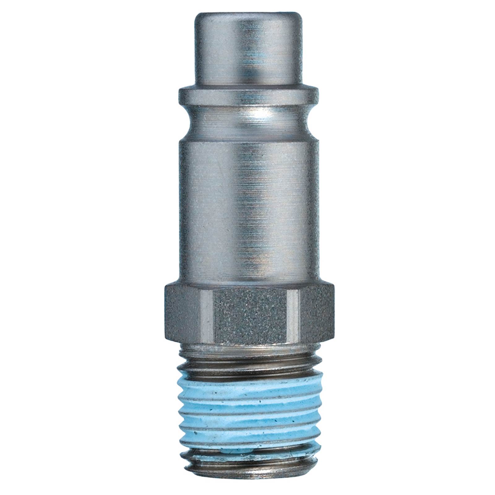 Rectus trykluftnippel 33, med slangestuds,  forniklet stål Rectus trykluftnippel 33, med slangestuds,  forniklet stål