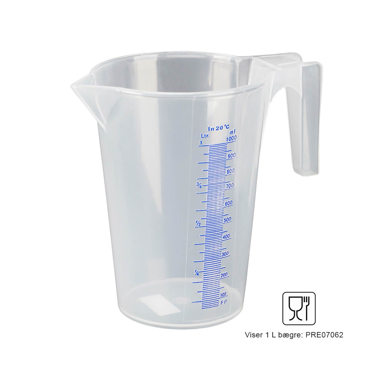 Målebæger til olie og syre Målebæger til olie og syre