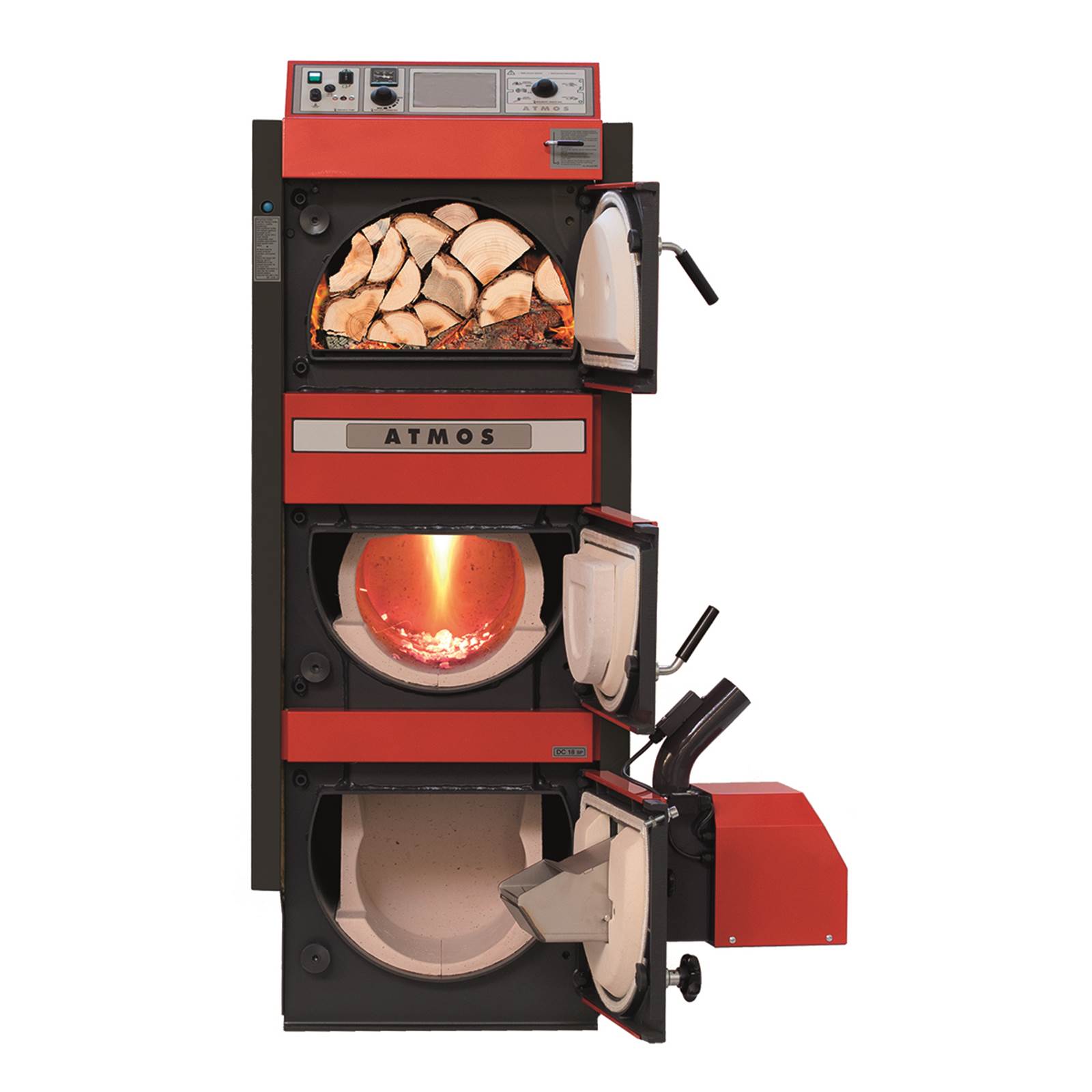 ATMOS kombikedel til brænde eller piller ATMOS kombikedel til brænde eller piller