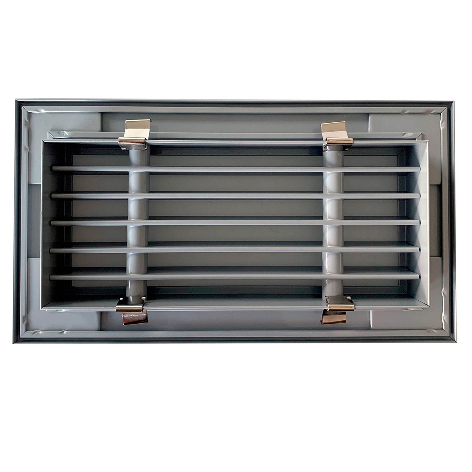 TriaAir Alurist til gulvboks 200x100 - grå Ral 9006, glans 30 TriaAir Alurist til gulvboks 200x100 - grå Ral 9006, glans 30