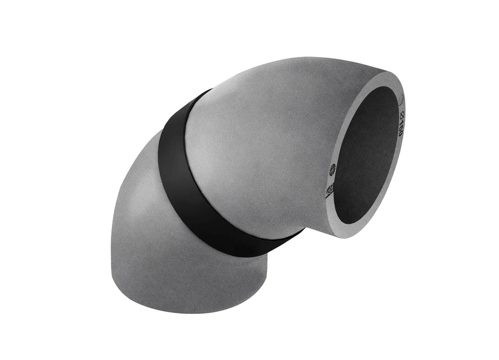 BG FLEX Bøjning 45° (præisoleret) til varmegenvindingsventilation BG FLEX Bøjning 45° (præisoleret) til varmegenvindingsventilation