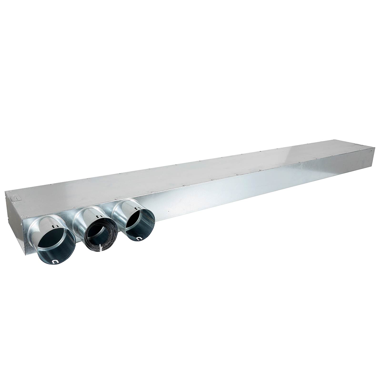 Fordeler u/nippel Længde 1500, 3 muffer Fordeler u/nippel Længde 1500, 3 muffer