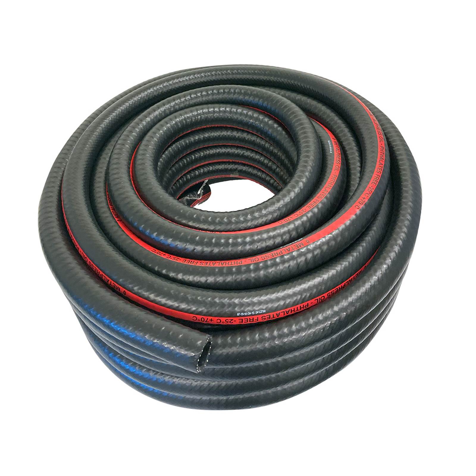 PVC slange forstærket med galvaniseret stålspiral PVC slange forstærket med galvaniseret stålspiral