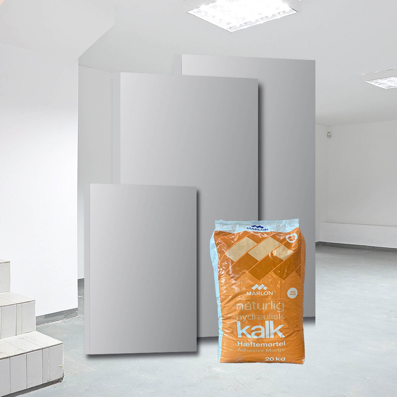 Calsitherm KALK indeklimaplade Calsitherm KALK indeklimaplade