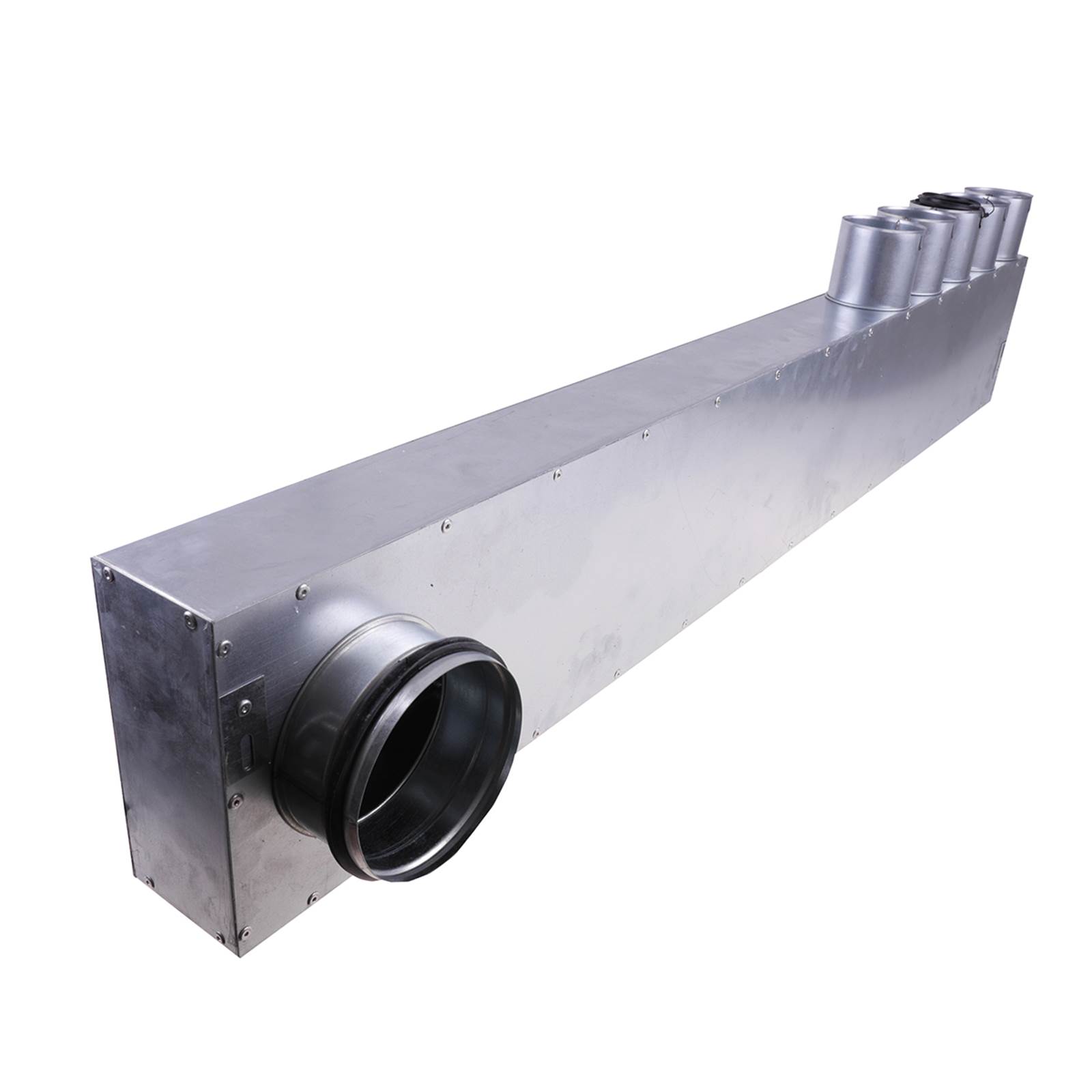 Triair fordelerboks, ø125 nippel, 5 muffer - ø75 (højre) Triair fordelerboks, ø125 nippel, 5 muffer - ø75 (højre)