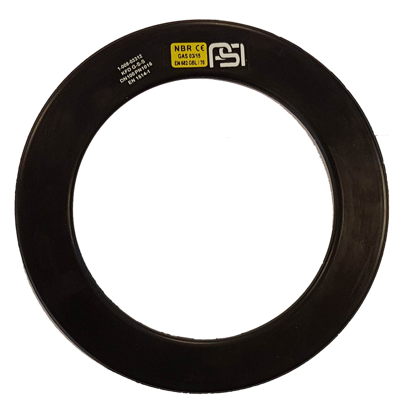 NBR Flangepakning med stålindlæg NBR Flangepakning med stålindlæg