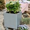 Land Modern Plantekasse 40x40 i galvaniseret stål Land Modern Plantekasse 40x40 i galvaniseret stål