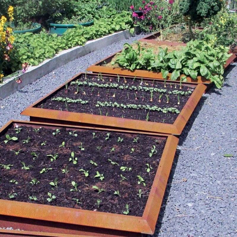 Sneglehegn Land Classic, jern/rust (Bredde: 120 cm) Sneglehegn Land Classic, jern/rust (Bredde: 120 cm)