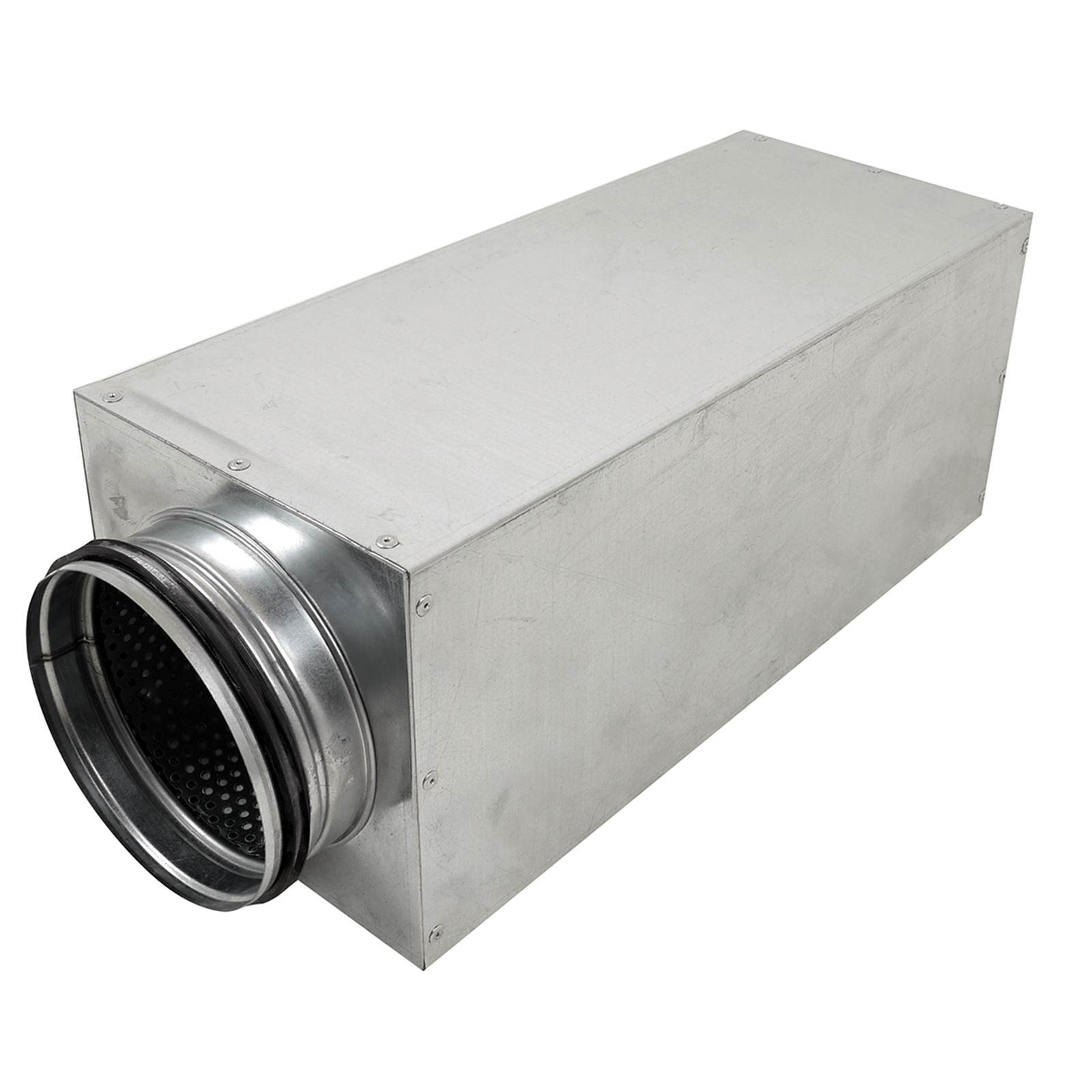 Lyddæmper firkantet 25 mm Lyddæmper firkantet 25 mm