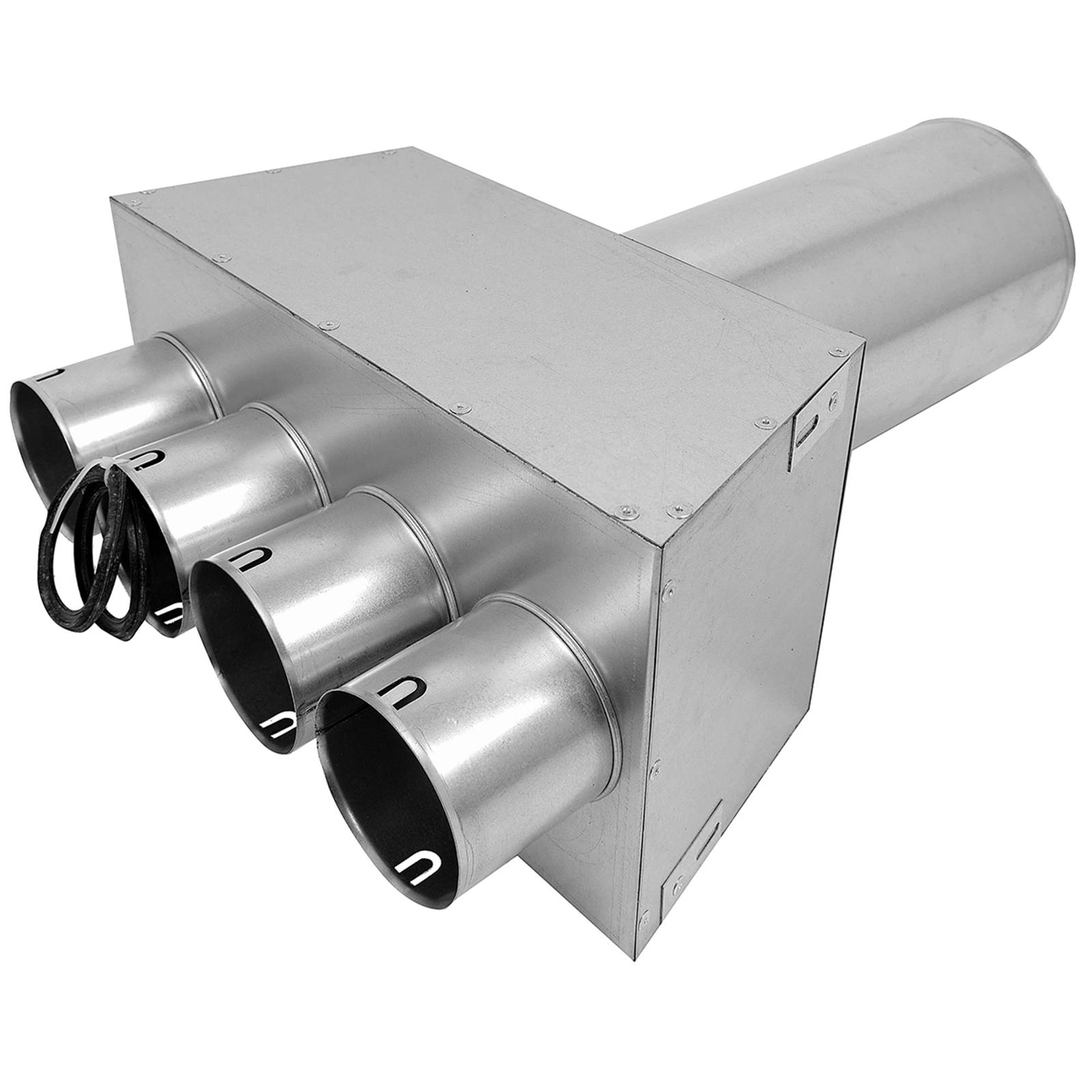 Fordeler lige ø160 - 4 muffer ø75 Fordeler lige ø160 - 4 muffer ø75