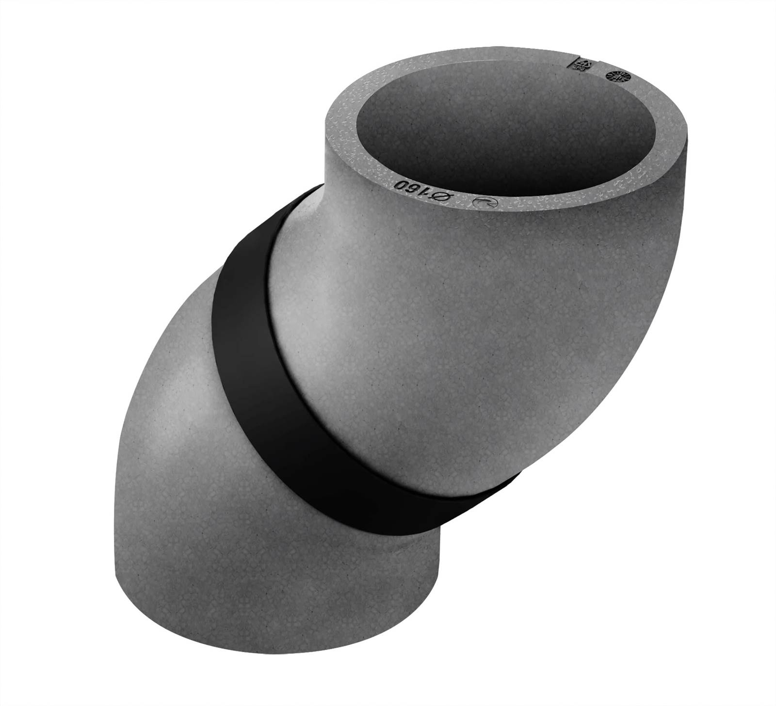 BG FLEX Bøjning 45° (præisoleret) til varmegenvindingsventilation BG FLEX Bøjning 45° (præisoleret) til varmegenvindingsventilation