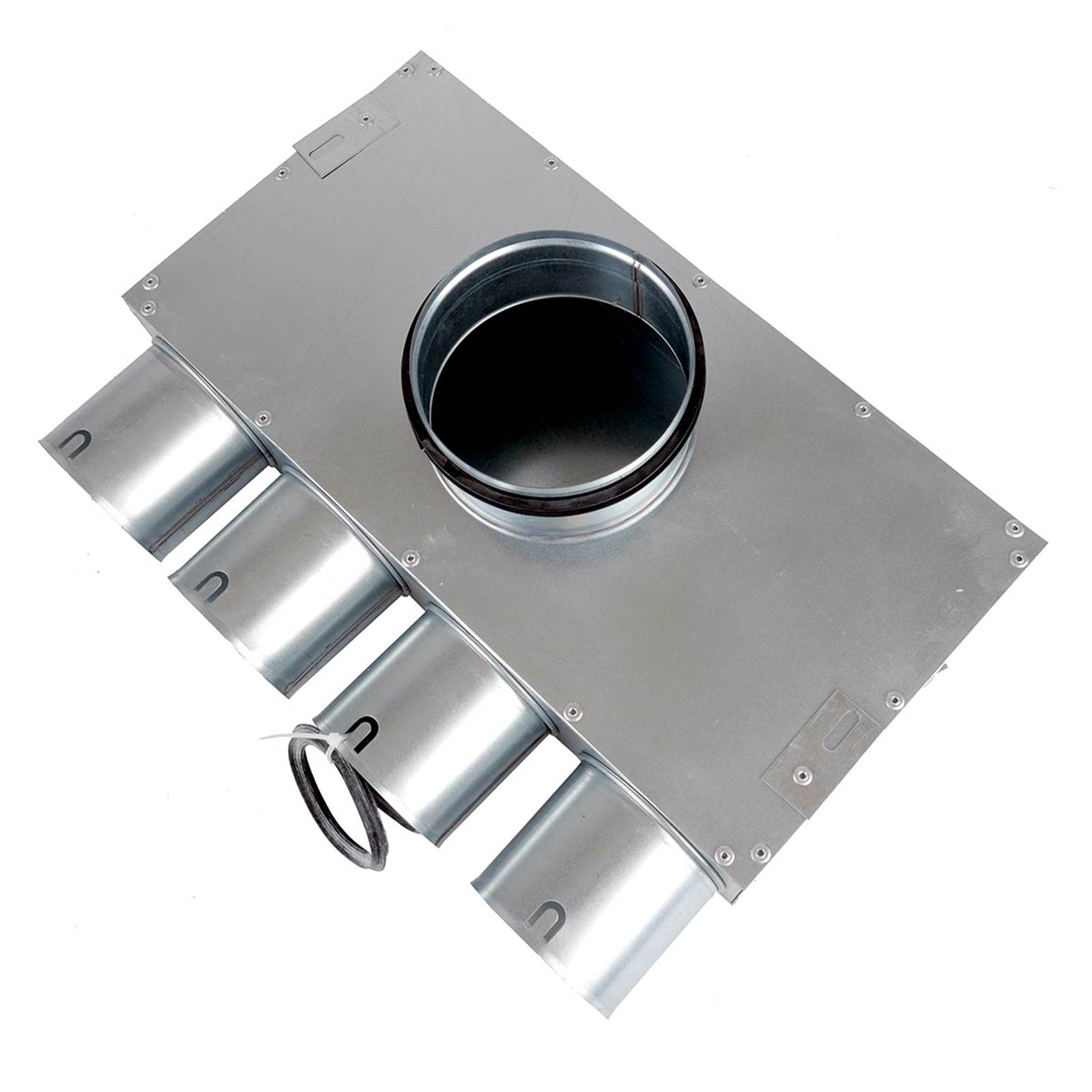 TriaAir fordelerboks nippel ø125 - 4 muffer ø75 TriaAir fordelerboks nippel ø125 - 4 muffer ø75