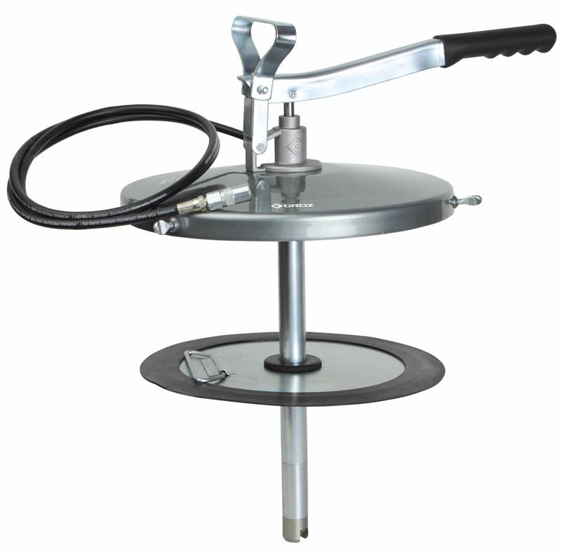 Håndbetjent fedtsmøresæt for 18-20 kg spande, Groz Håndbetjent fedtsmøresæt for 18-20 kg spande, Groz
