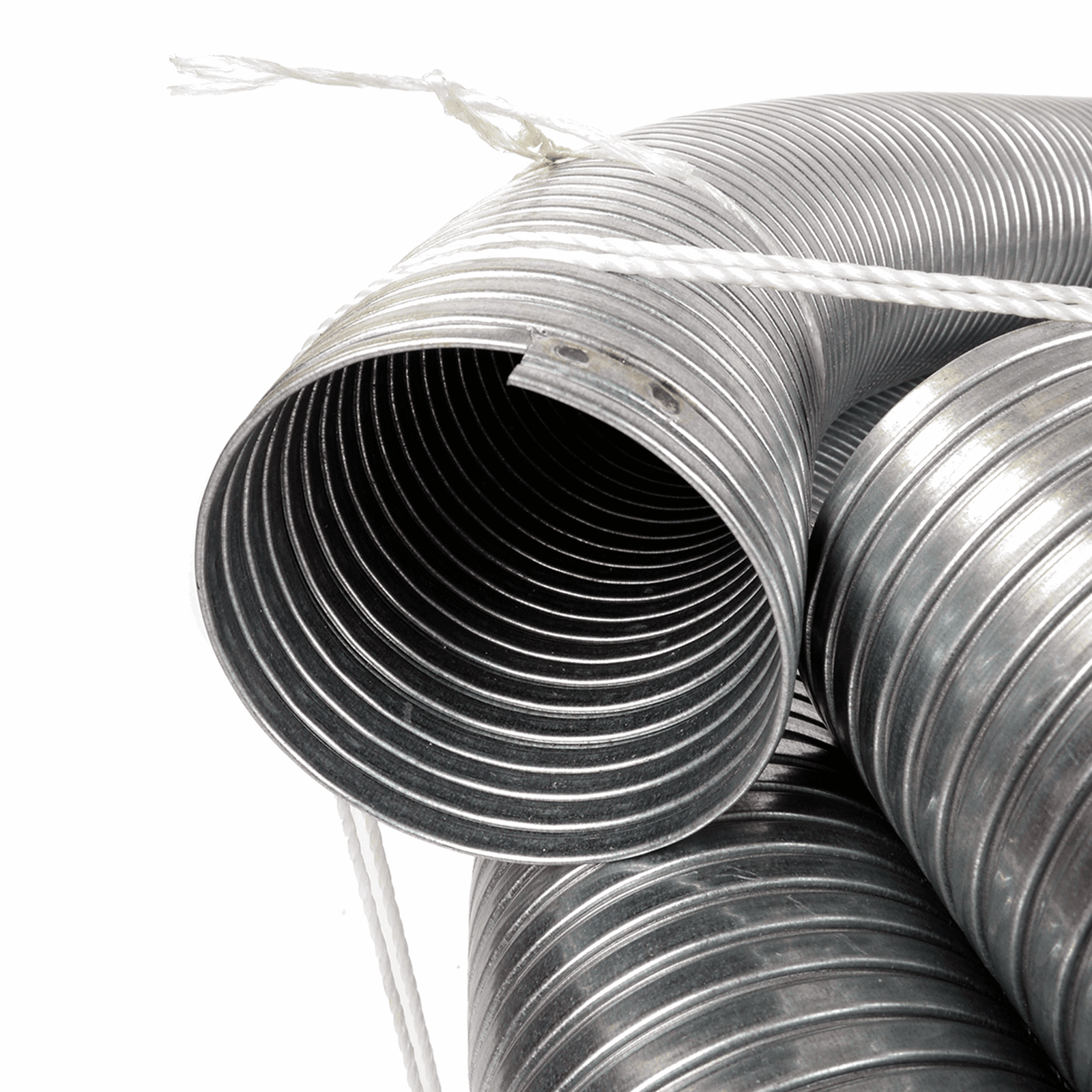 Metalslange, galvaniseret, gummipakket Metalslange, galvaniseret, gummipakket