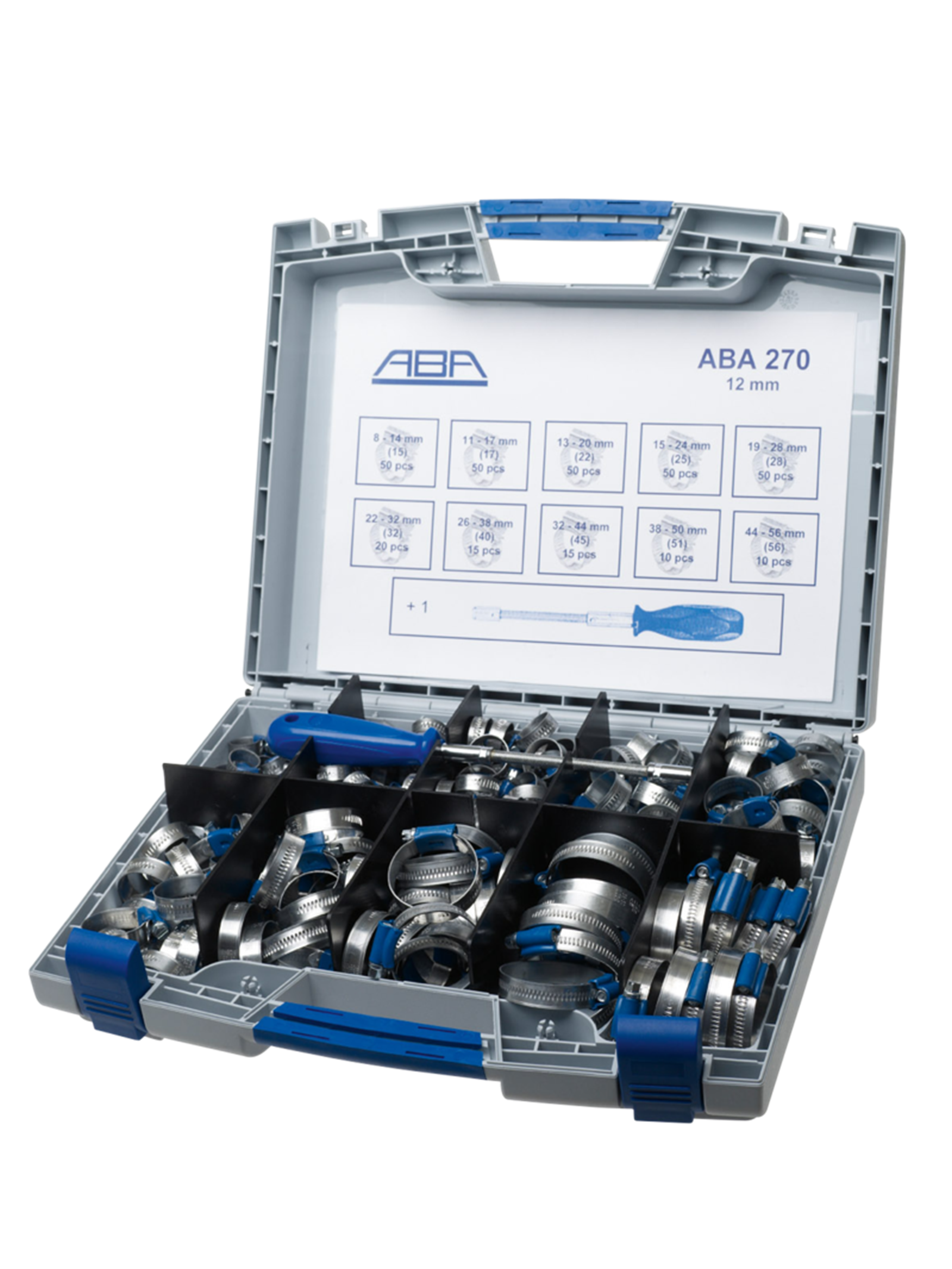 ABA spændebånd - Sortimentskasse 270 - Original/nova ABA spændebånd - Sortimentskasse 270 - Original/nova