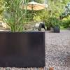 Blomlådor, svart, höjd 40 cm - flera längder Blomlådor, svart, höjd 40 cm - flera längder