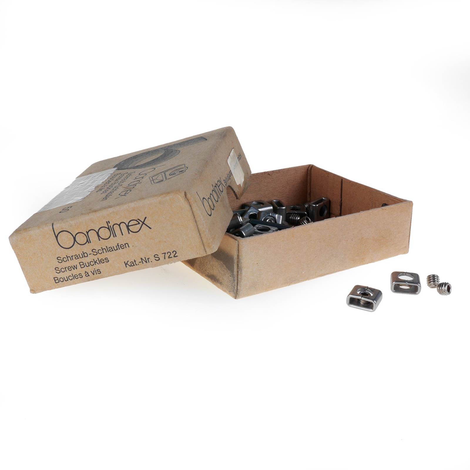 Skruelåse til endeløse spændebånd Skruelåse til endeløse spændebånd