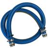 Dieselslange, blå med koblinger Dieselslange, blå med koblinger
