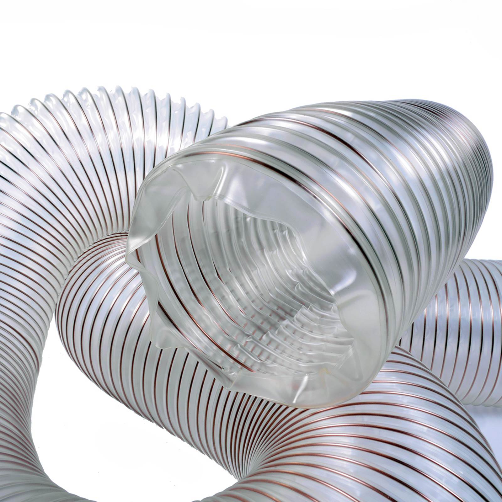 Ventilationsslange, flexslange i PVC Ventilationsslange, flexslange i PVC