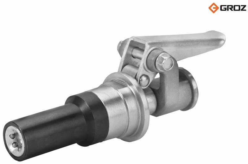 Gribekobling til fedtsmøring med 1/8" BSPT, Groz Gribekobling til fedtsmøring med 1/8" BSPT, Groz