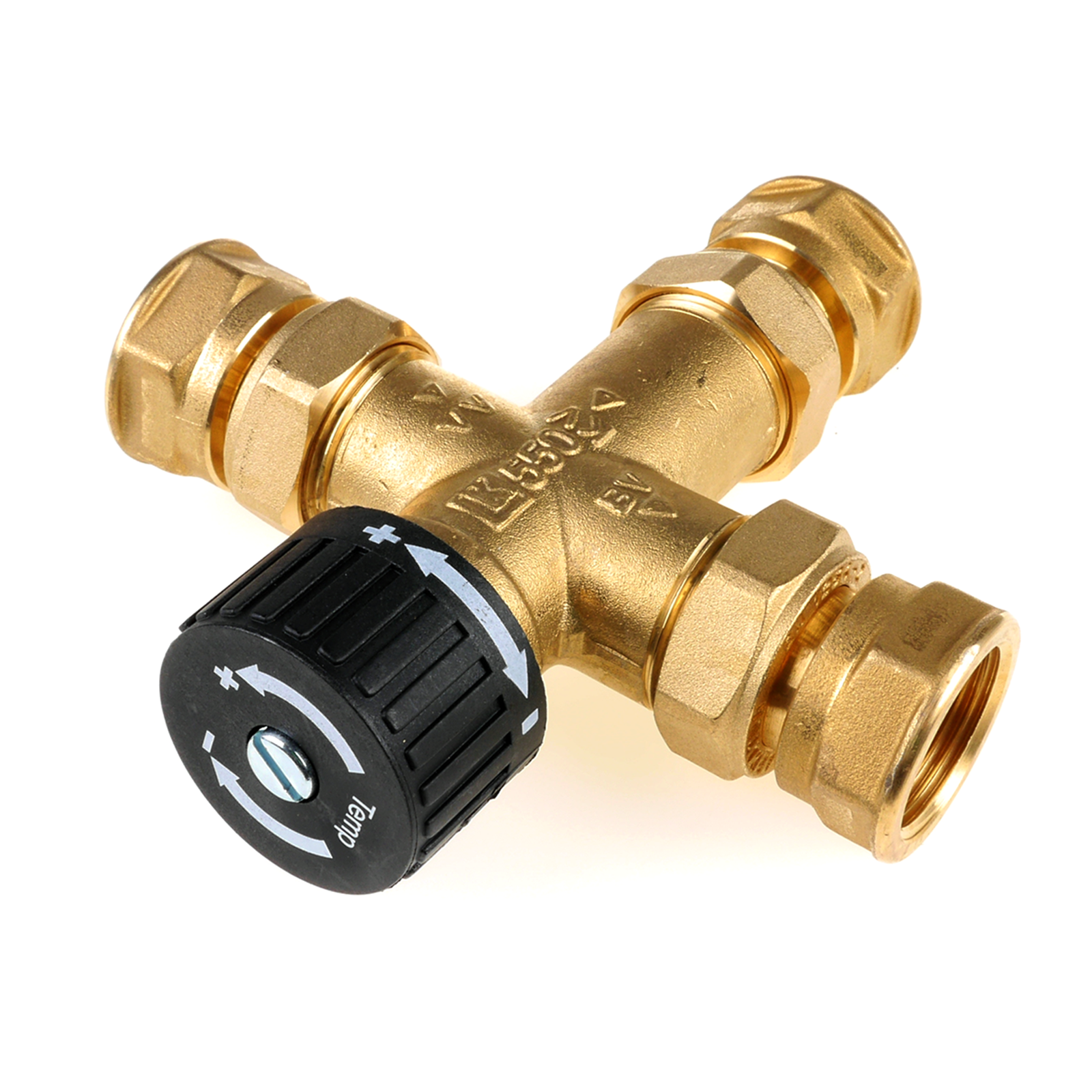 Blandeventil med skoldningssikring Blandeventil med skoldningssikring