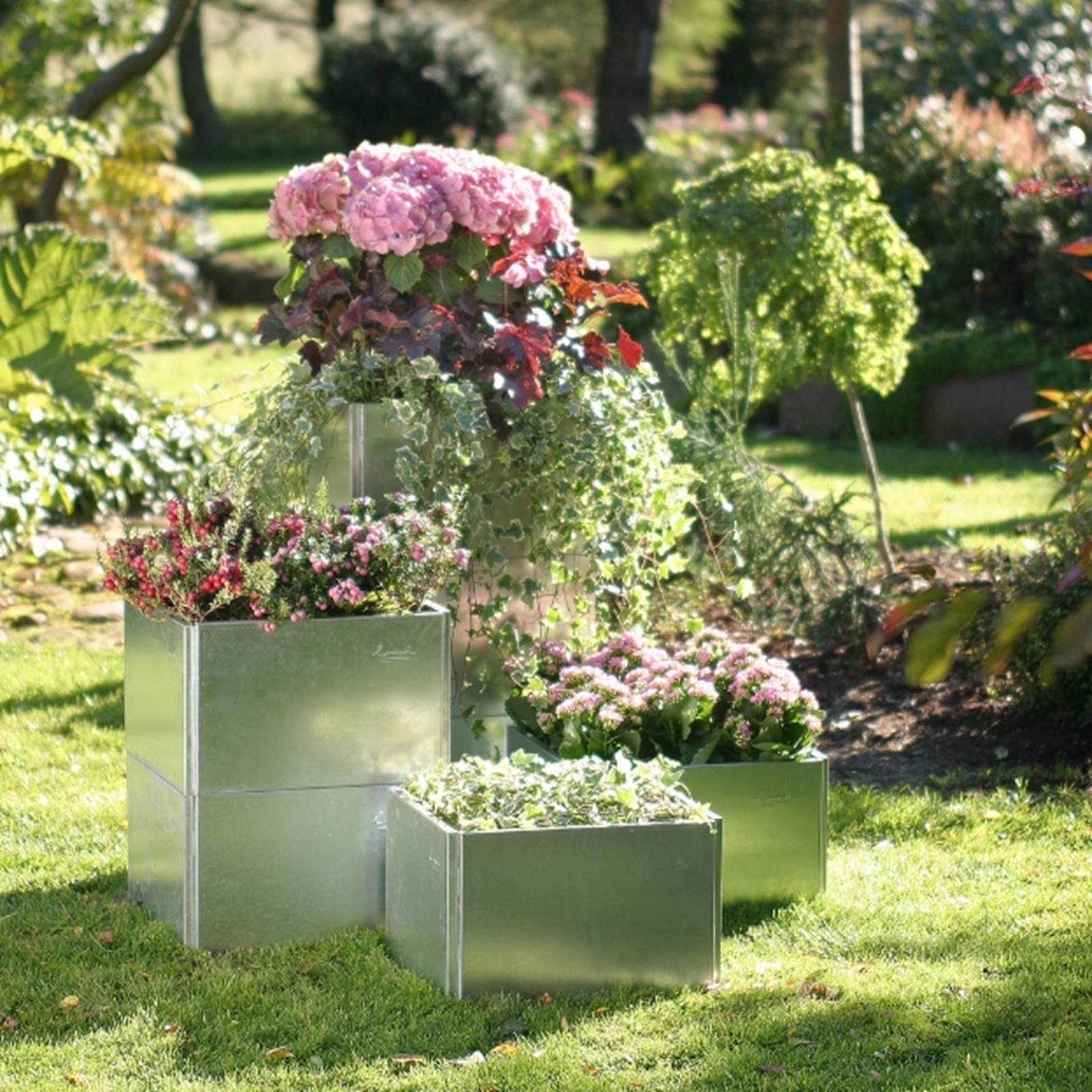 Land Classic højbede, galvaniseret 25 cm Land Classic højbede, galvaniseret 25 cm