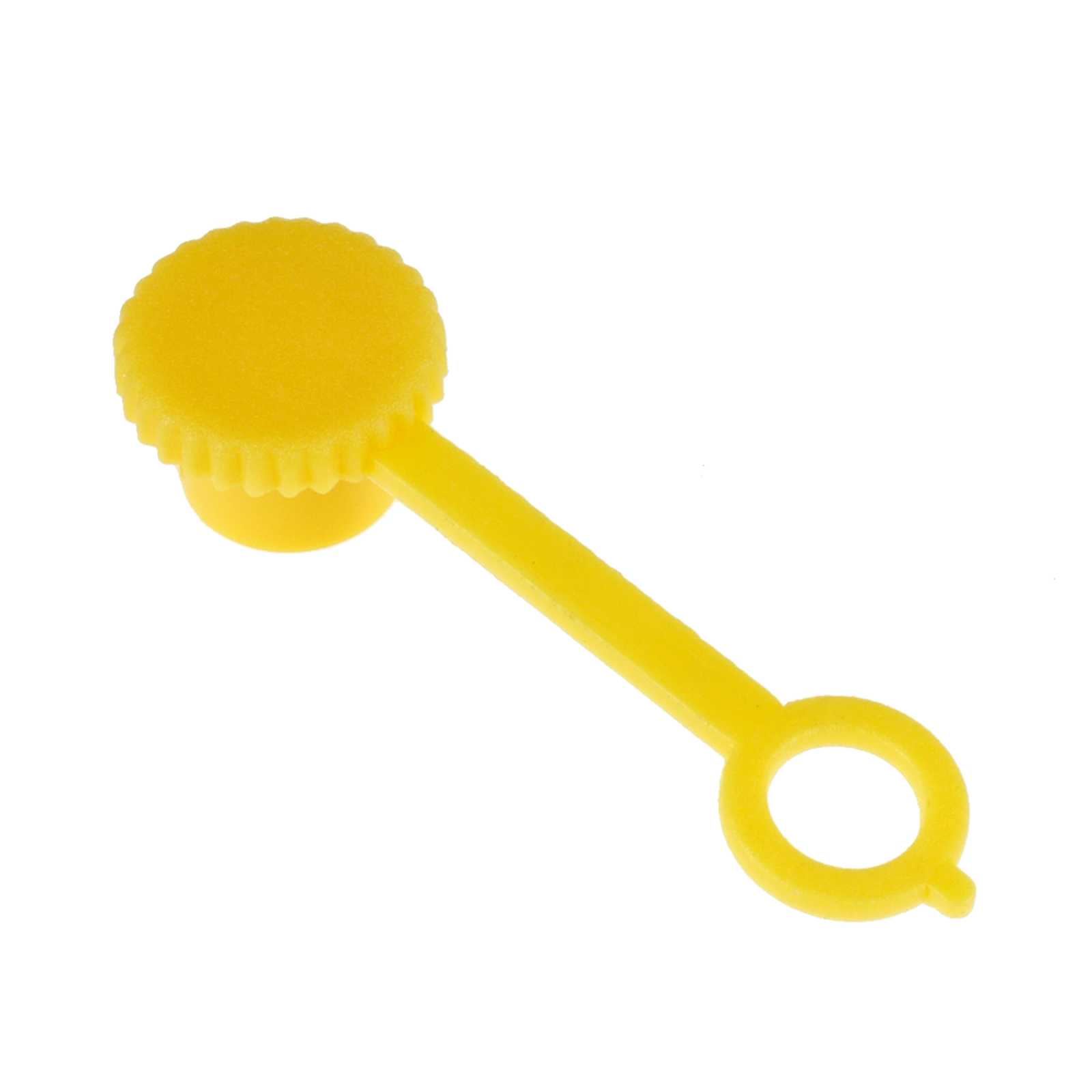 Beskyttelseshætte m/strop gul til smørenipler  Beskyttelseshætte m/strop gul til smørenipler