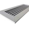 TriaAir Alurist til gulvboks 500x100 - aluminium TriaAir Alurist til gulvboks 500x100 - aluminium