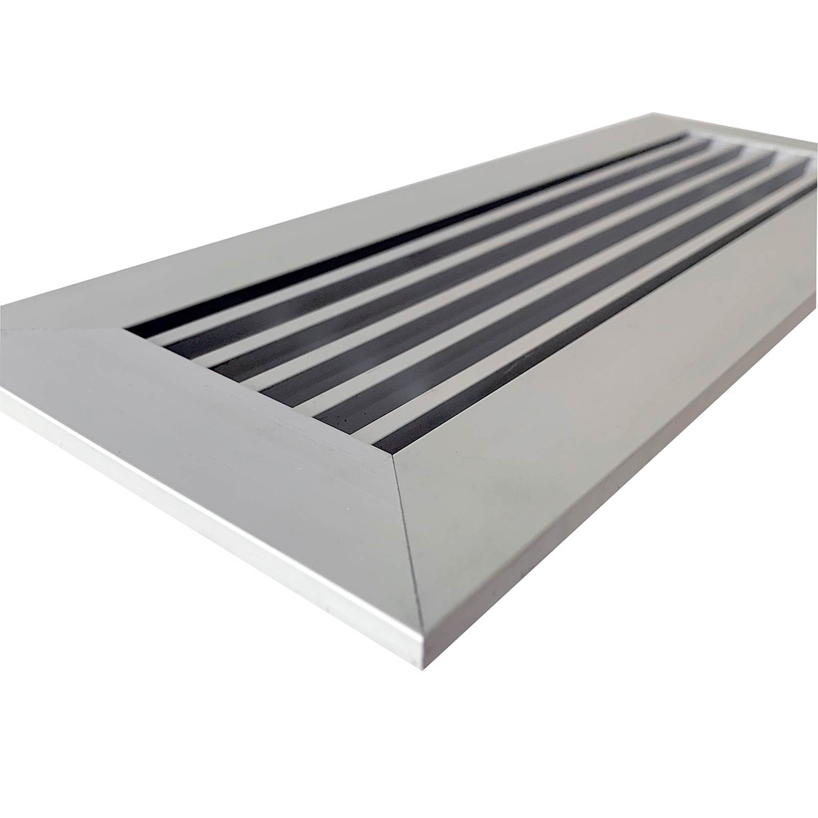 TriaAir Alurist til gulvboks 500x100 - aluminium TriaAir Alurist til gulvboks 500x100 - aluminium