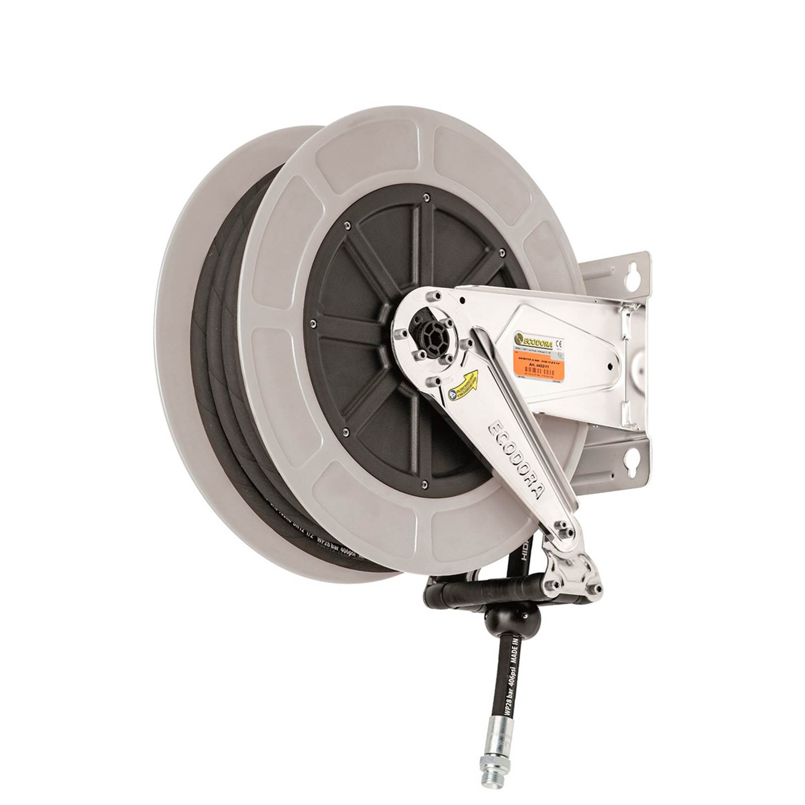 Rustfri slangeopruller Rustfri slangeopruller