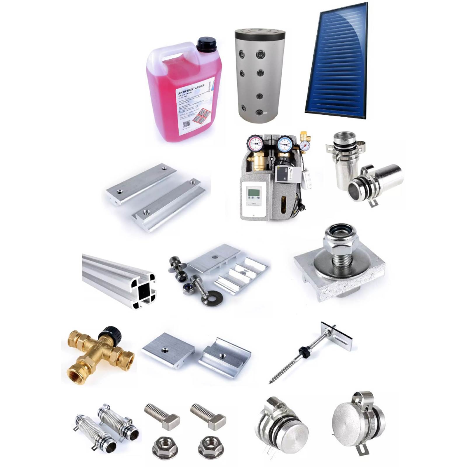 Solvarme - pakkeløsning - klar til montering! Solvarme - pakkeløsning - klar til montering!