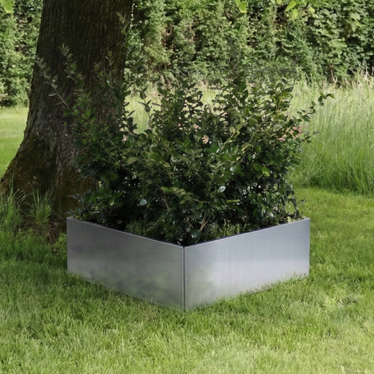 Højbede Land Modern, galvaniseret (Bredde: 80 cm)