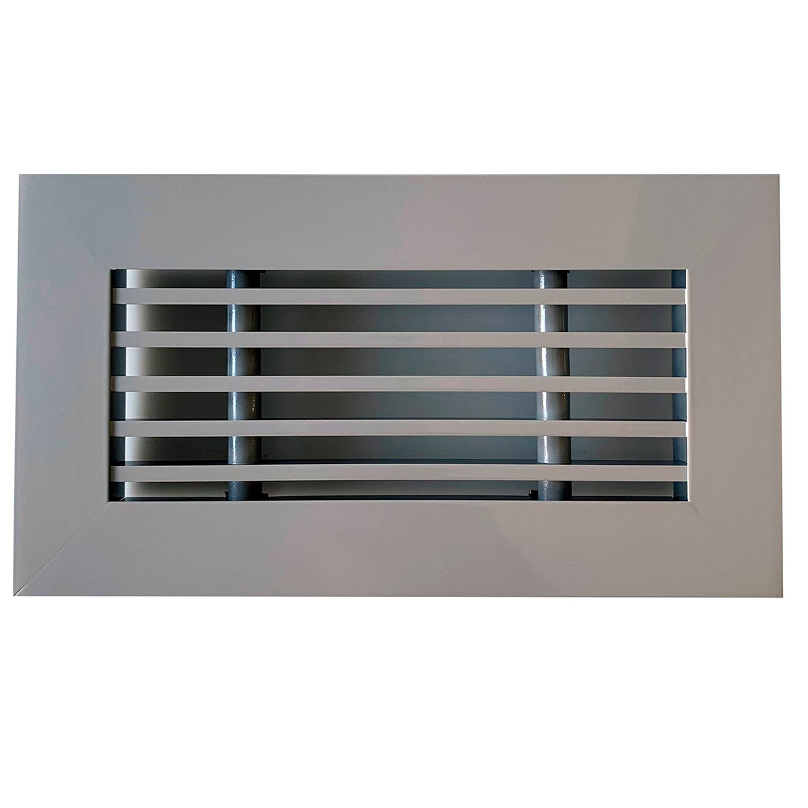 TriaAir Alurist til gulvboks 200x100 - grå Ral 9006, glans 30 TriaAir Alurist til gulvboks 200x100 - grå Ral 9006, glans 30