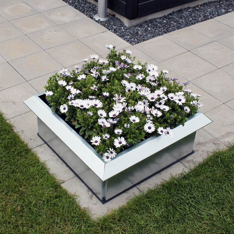 Sneglehegn Land Classic, galvaniseret (Bredde: 120 cm) Sneglehegn Land Classic, galvaniseret (Bredde: 120 cm)