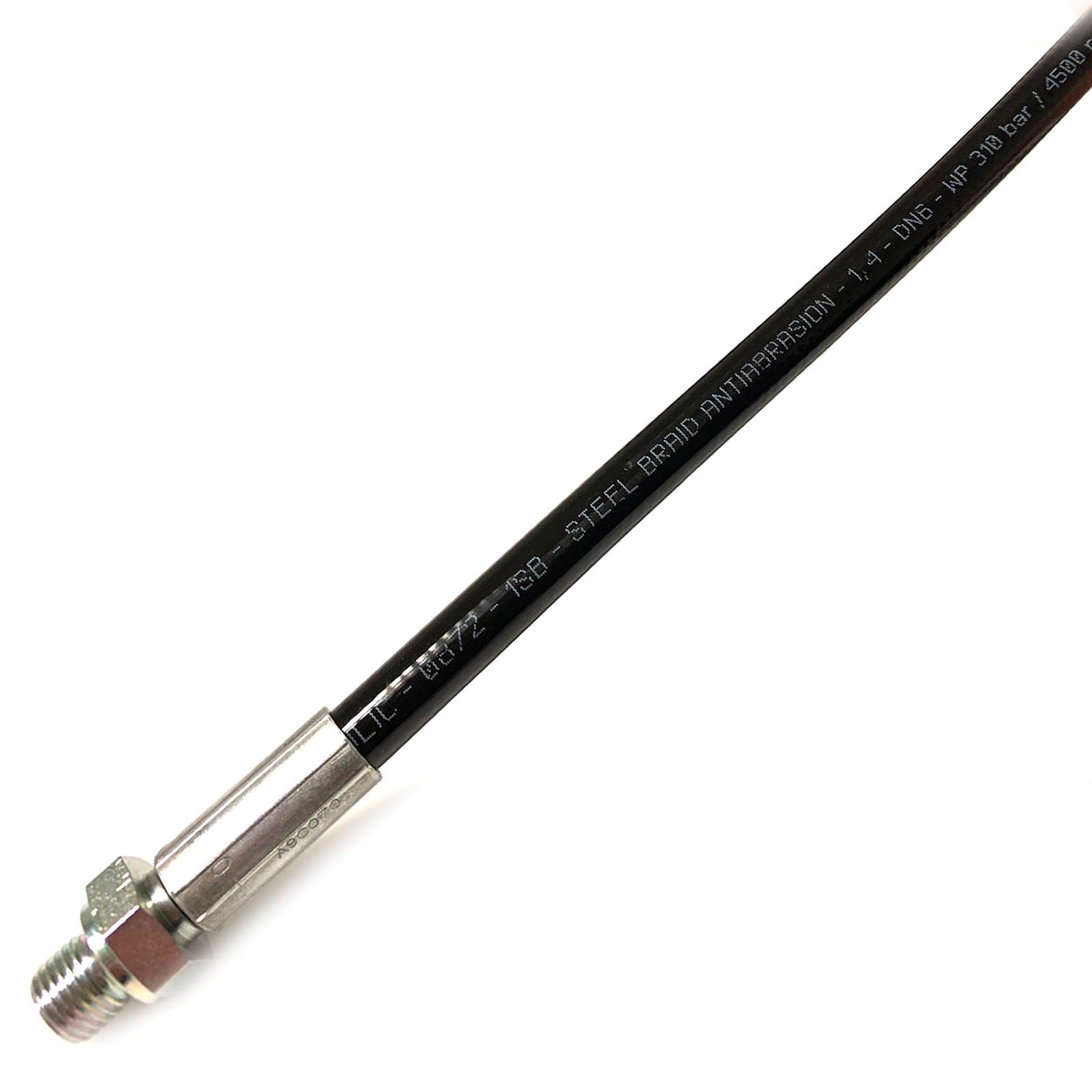 Kanalspuleslange,  fleksibel og med stålindlæg. Kanalspuleslange,  fleksibel og med stålindlæg.