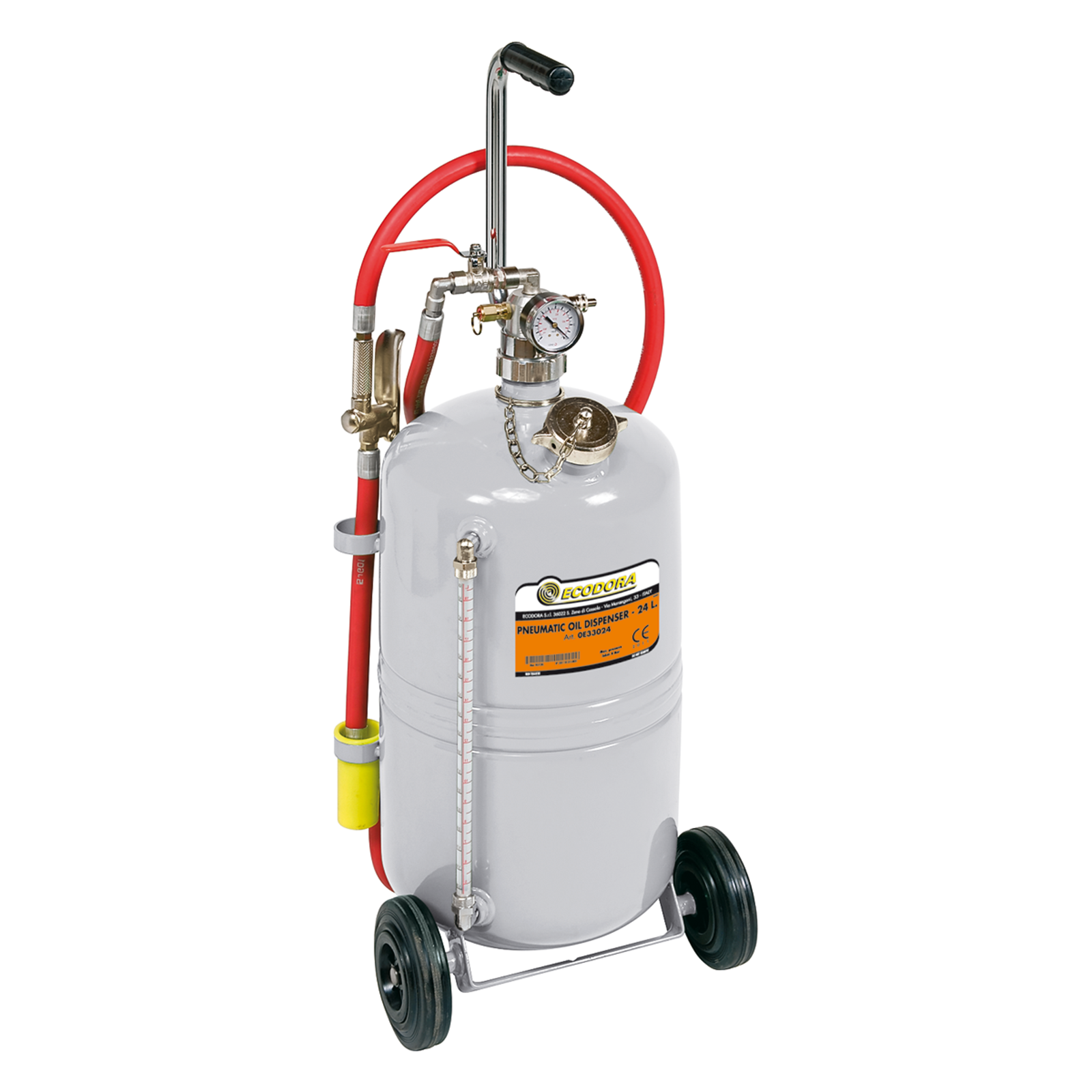 Trykluftolieapparat fra Ecodora 24 liter Trykluftolieapparat fra Ecodora 24 liter